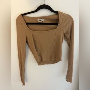 Brown urban outfitters long sleeve